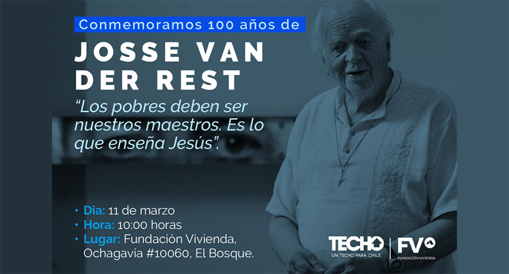 Conmemoramos 100 años de Josse Van der Rest